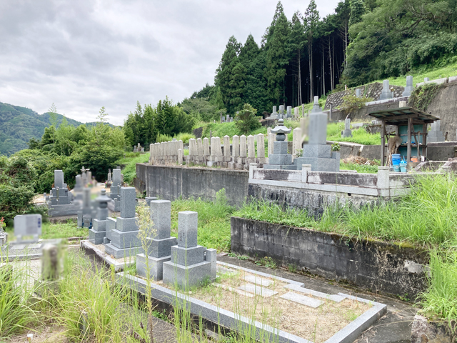 南笠置地区墓地（京都府相楽郡笠置町）