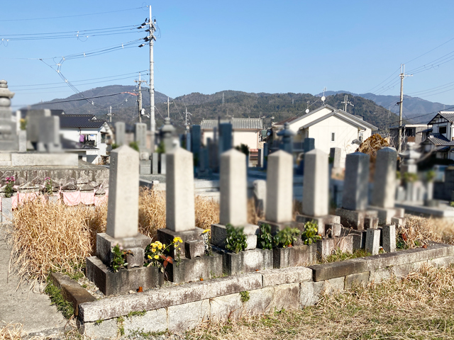 馬堀墓地（京都府亀岡市）