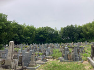 京田辺市にあるお墓、西八墓地
