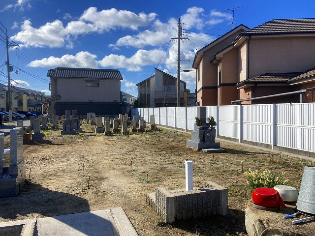 長砂墓地（加古川市）のお墓