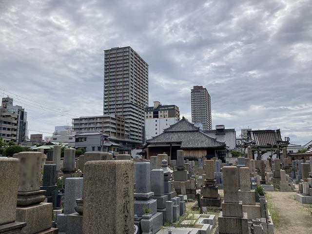 善通寺境内墓地（尼崎市）のお墓