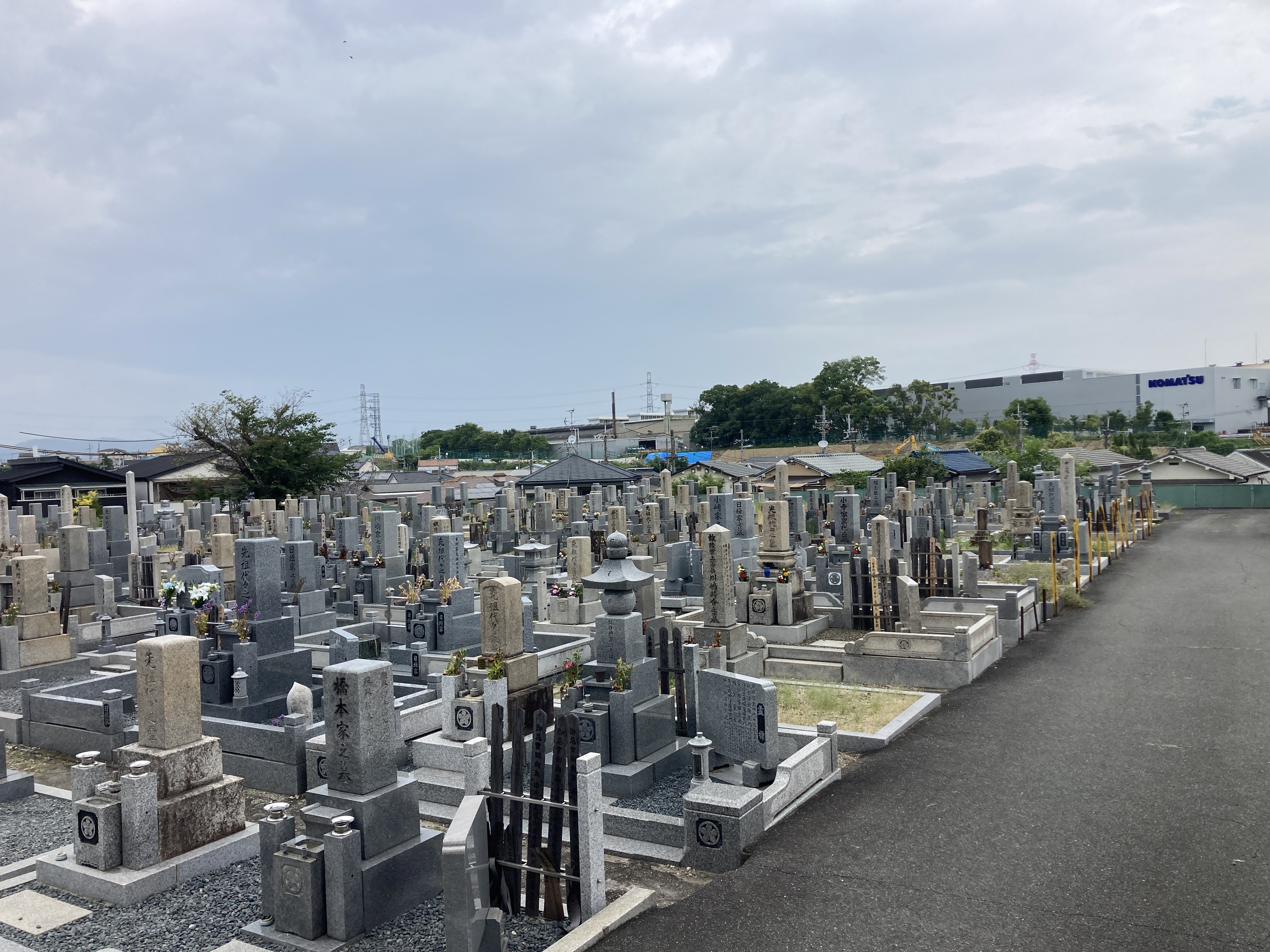 枚方市にあるお墓、渚共同墓地