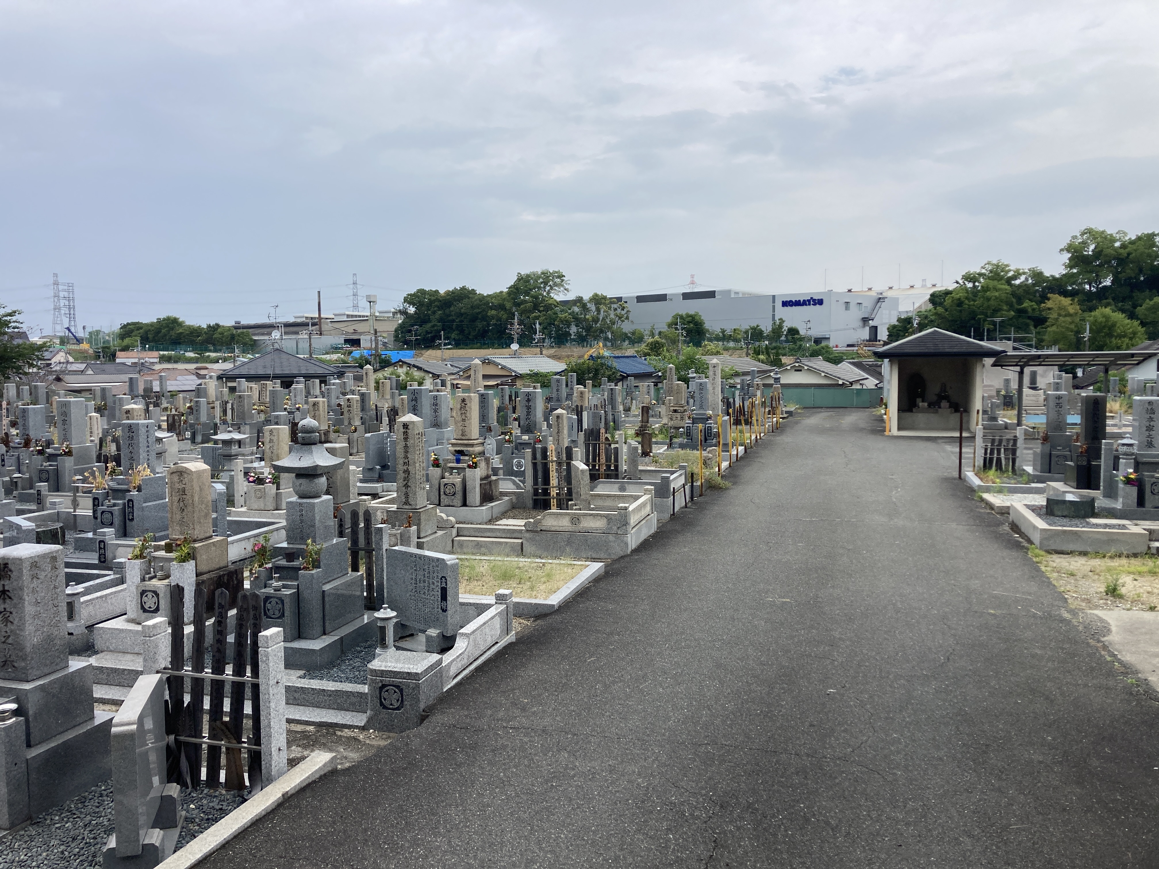 枚方市にあるお墓、渚共同墓地