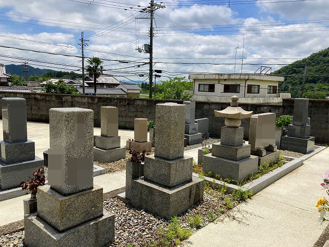 北浦墓地（加古川市）のお墓