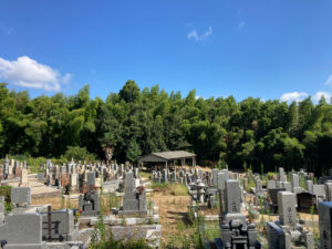 京田辺市にあるお墓、西八墓地