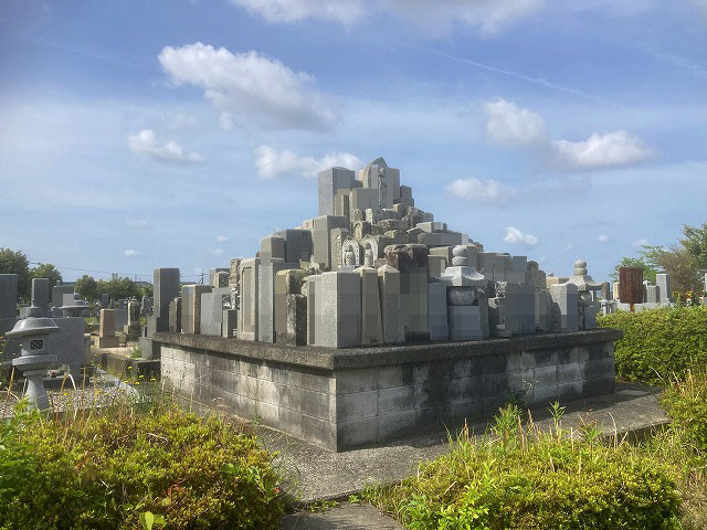 中北墓地（加東市）のお墓