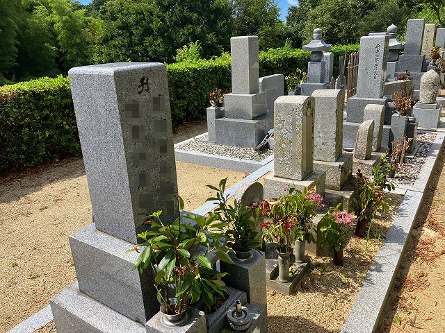 原田墓地（淡路市）のお墓