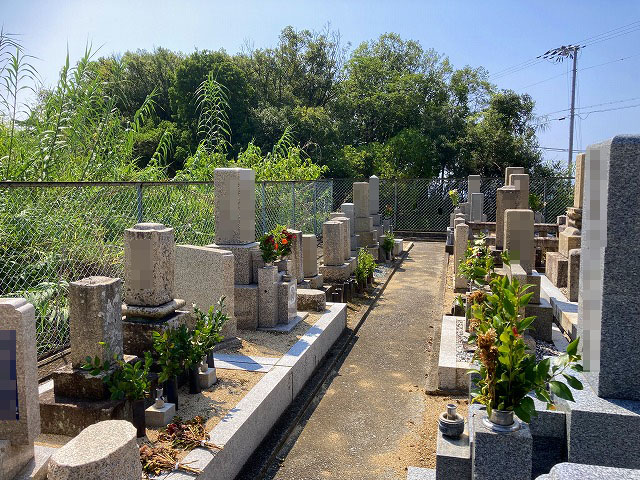 生穂墓地（淡路市）のお墓