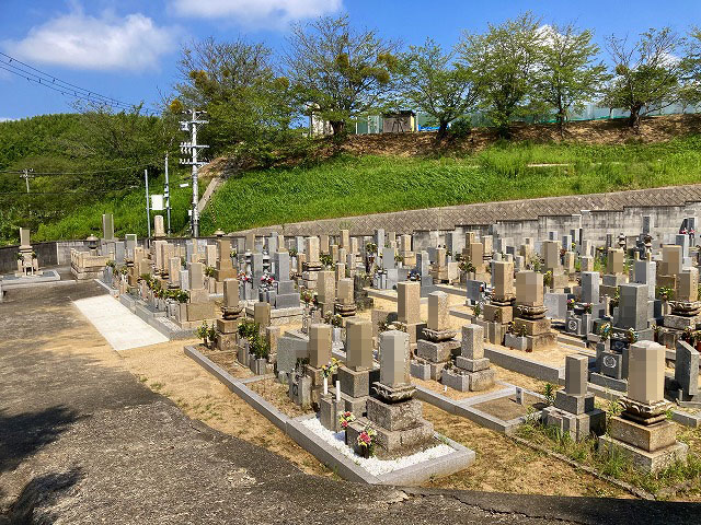 石神墓地（淡路市）のお墓