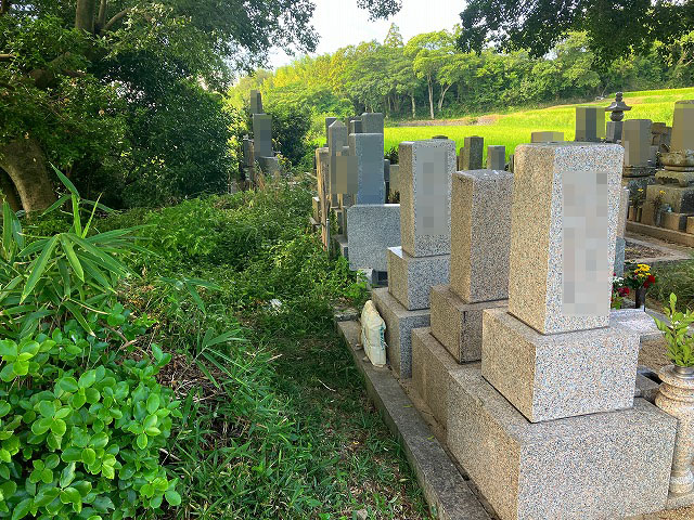 尾崎分野墓地（淡路市）のお墓