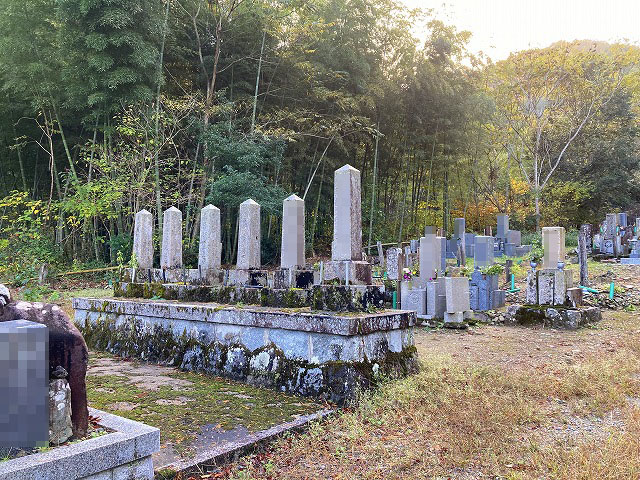 小柿墓地（三田市）のお墓