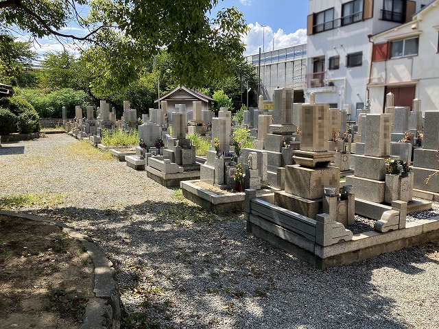 守部墓地（尼崎市）のお墓