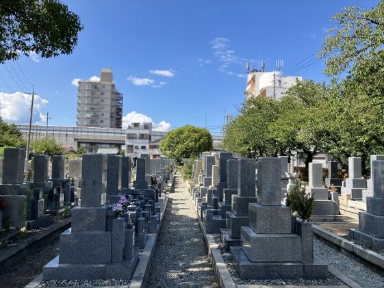 守部墓地（尼崎市）のお墓