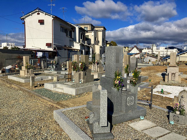 久代新田墓地（川西市）のお墓