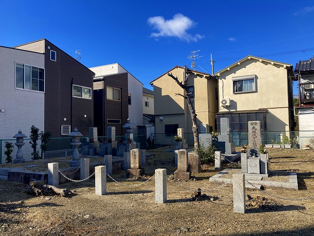 久代新田墓地（川西市）のお墓