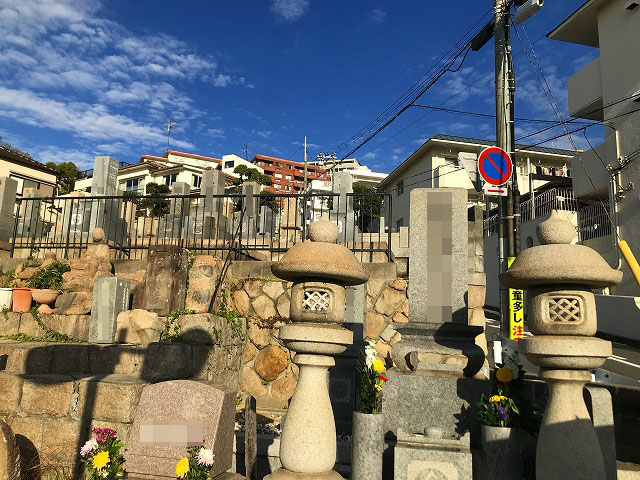 篠原墓地（神戸市灘区）のお墓