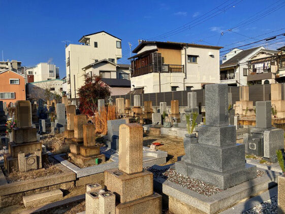 善立寺墓地（神戸市灘区）のお墓