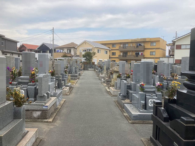 本荘東墓地（加古郡播磨町）のお墓
