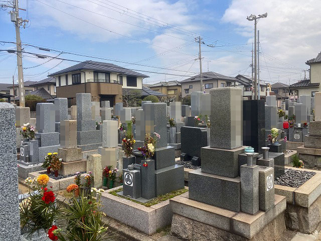 本荘西墓地（加古郡播磨町）のお墓