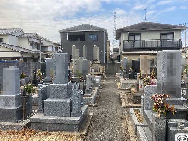 墓地を譲ります。 内畑町墓地（岸和田市）にて「お墓じまい」の事前確認をさせていただき