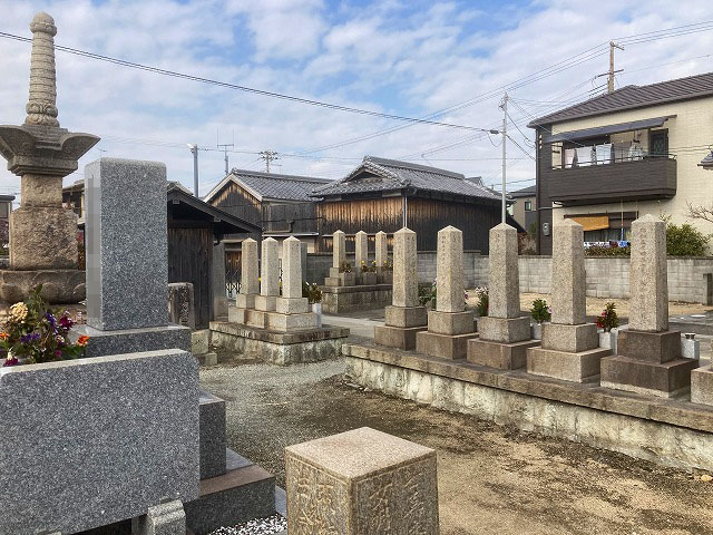 金仙寺墓地（加古郡播磨町）のお墓