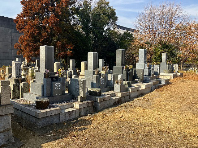 中村圓光寺横墓地（加古郡稲美町）のお墓