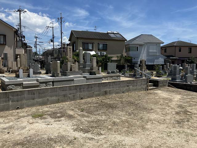 上新田財産区墓地（西宮市）のお墓
