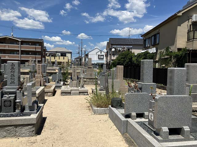 上新田財産区墓地（西宮市）のお墓
