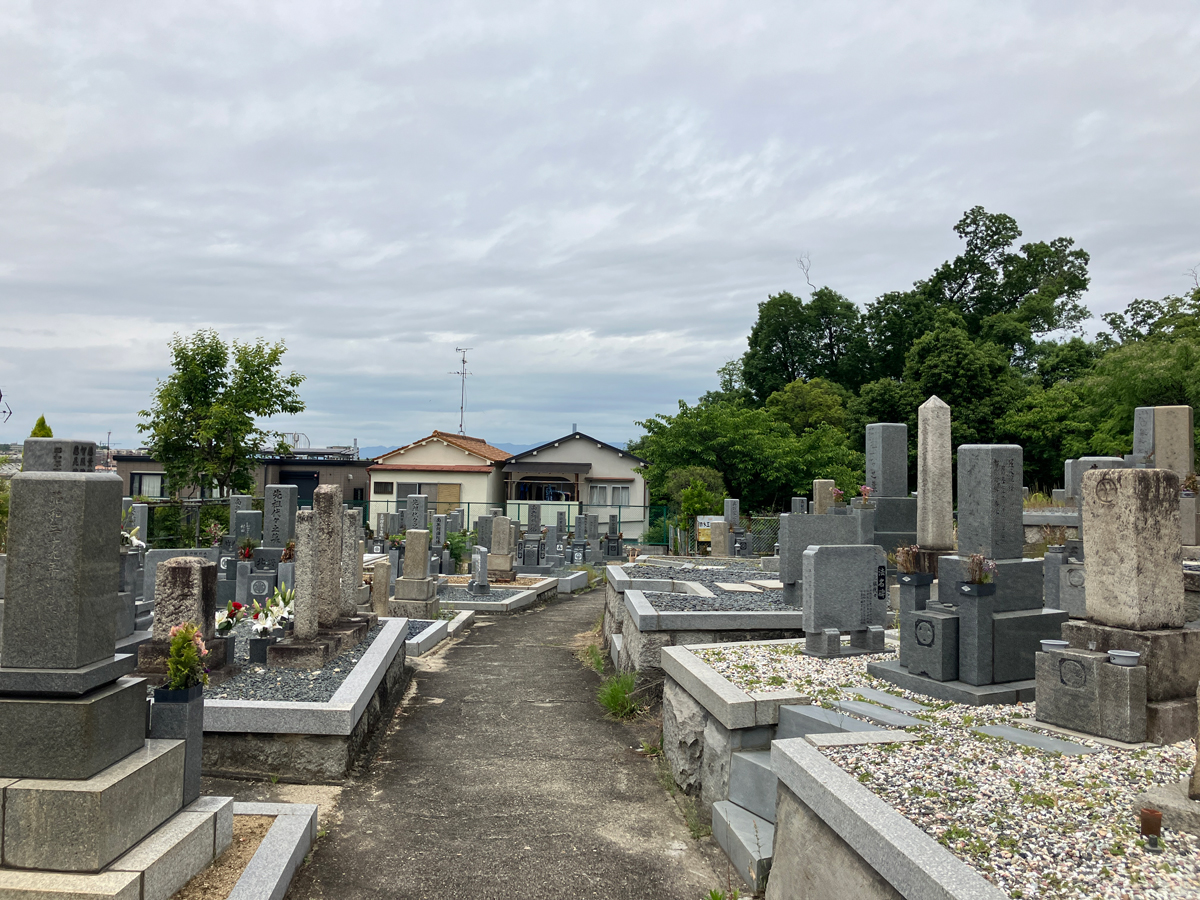 枚方市にあるお墓、印田墓地
