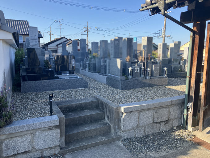 釈尊寺（枚方市）のお墓