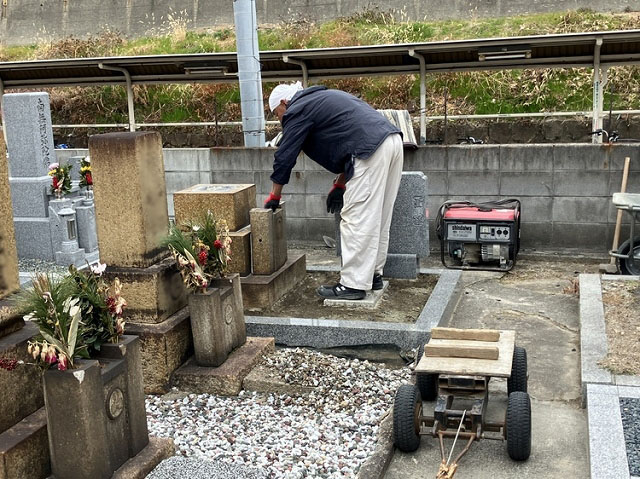 瓦林地区墓地（西宮市）のお墓
