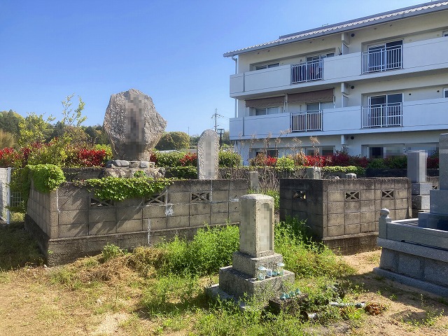 中臣西墓地（たつの市）のお墓
