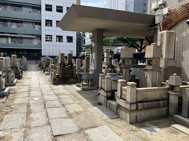 三津寺墓地（大阪市）のお墓