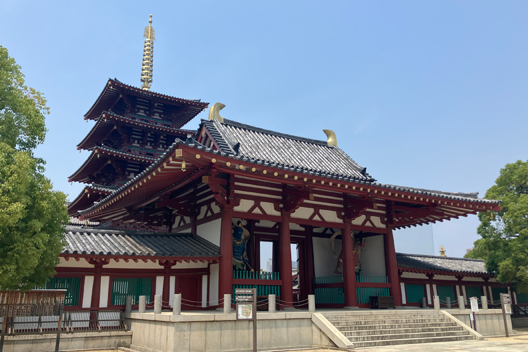 四天王寺に来ています｜お墓じまいのご相談は大阪石材まで - 大阪石材