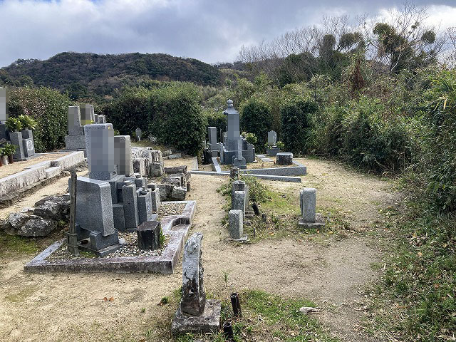 下司大池墓地（淡路市）のお墓