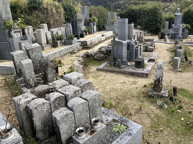 下司大池墓地（淡路市）のお墓