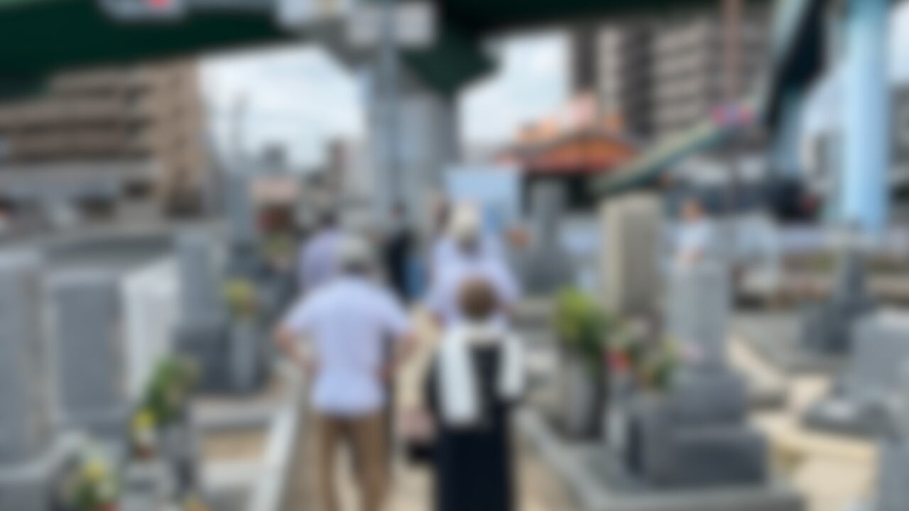 長田西河墓地（東大阪市）