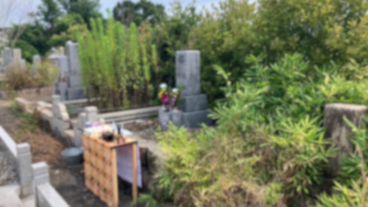 下渕墓地（奈良吉野町）