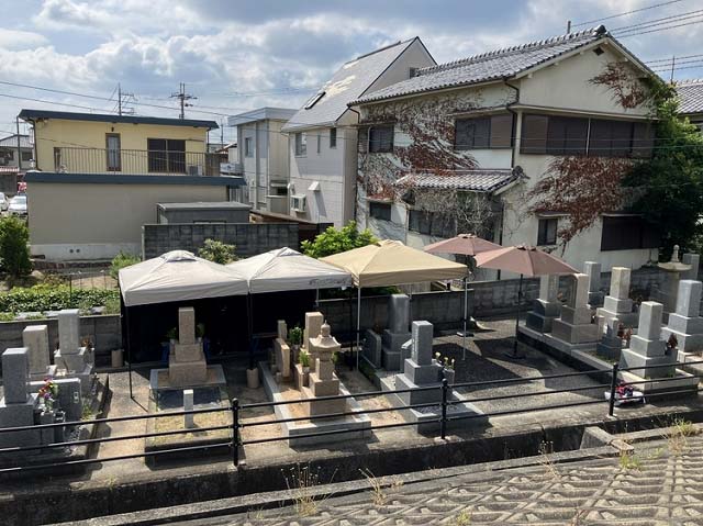 定善寺境外墓地（明石市）のお墓