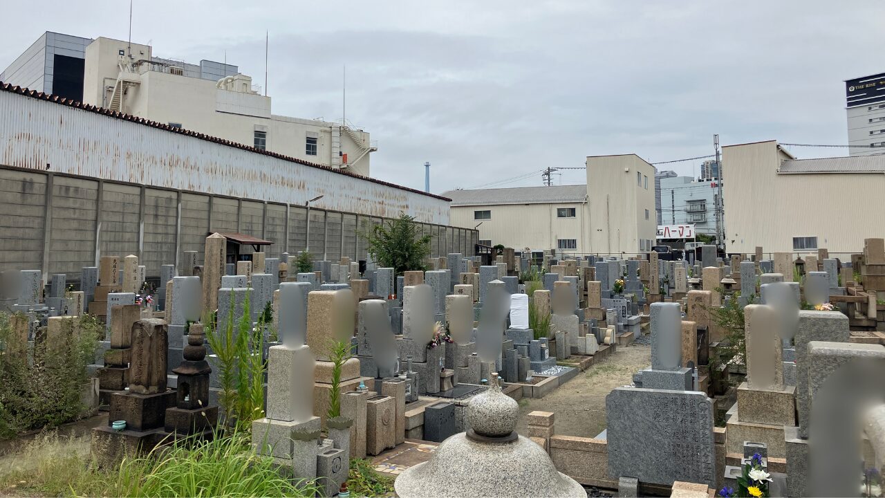 春日出墓地（大阪市此花区）