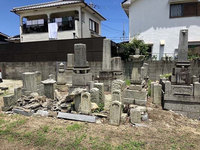 美乃利墓地（加古川市）のお墓