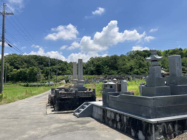 中富町北墓地（加西市）のお墓