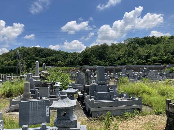 中富町北墓地（加西市）のお墓