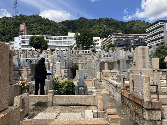 春日野墓地（神戸市）のお墓