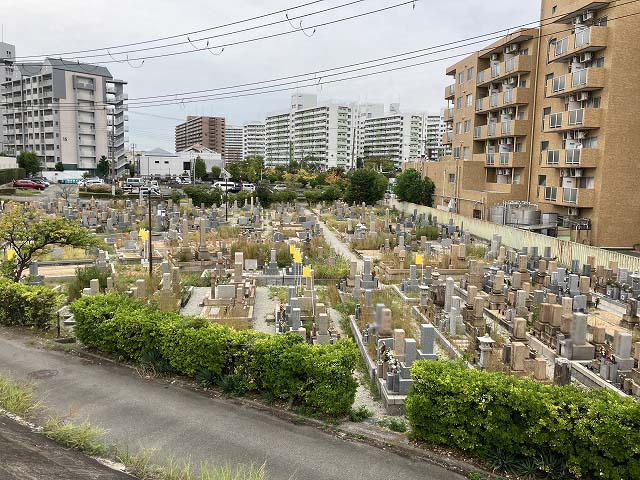 西宮市立上田墓地（西宮市）のお墓