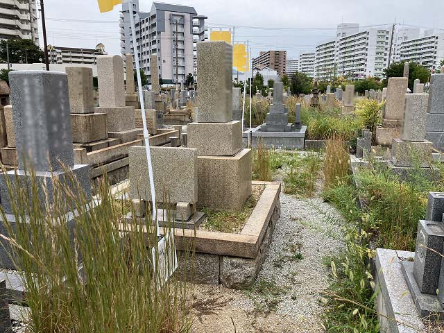 西宮市立上田墓地（西宮市）のお墓