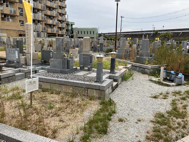 西宮市立上田墓地（西宮市）のお墓