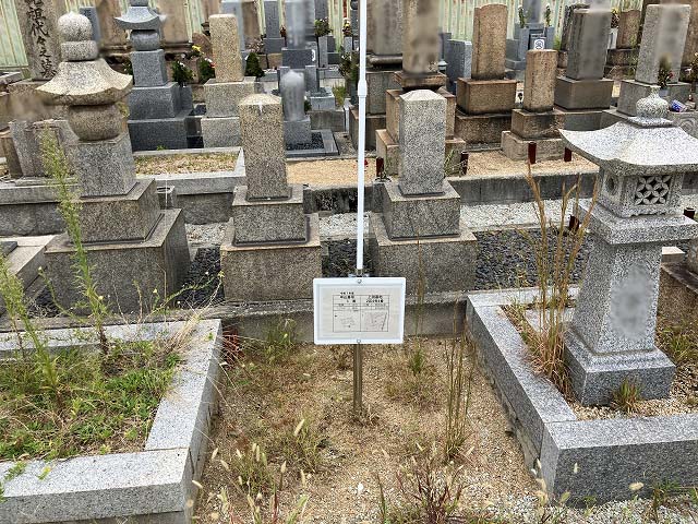 西宮市立上田墓地（西宮市）のお墓