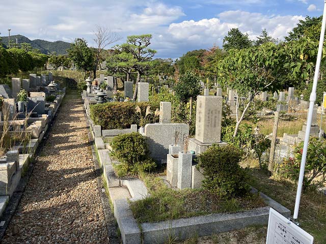 西宮市立甲山墓園（西宮市）のお墓