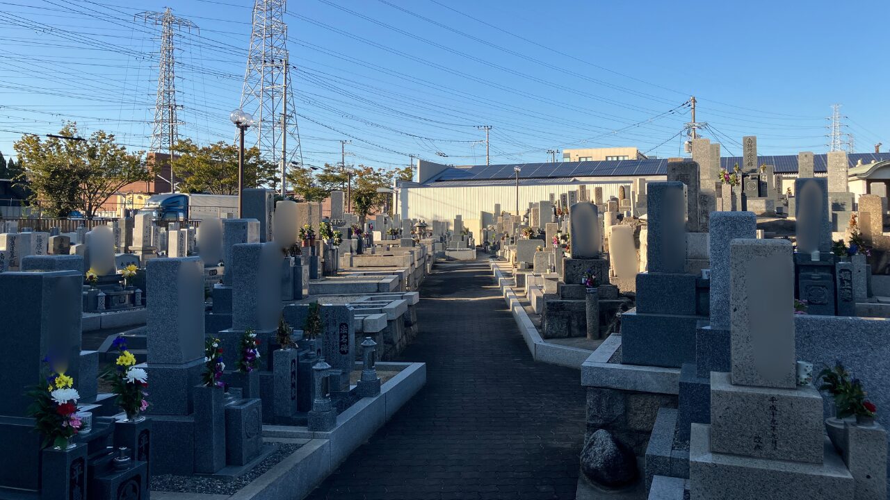 加納川田墓地(東大阪市)